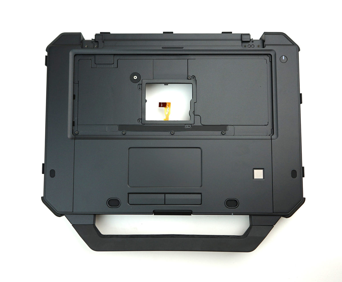 Dell 2KWYW Bottom Chassis Assembly with Palmrest and Touchpad