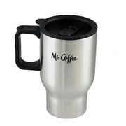 Mr. Coffee Expressway 15 Oz. Travel Mug - Stainless Steel/Black