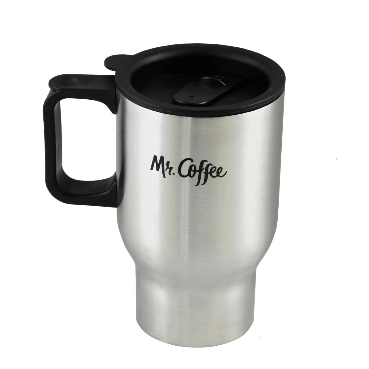 Mr. Coffee Expressway 15 Oz. Travel Mug - Stainless Steel/Black