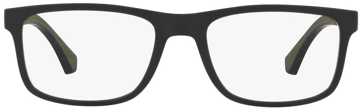 Emporio Armani Men's EA3147 Rectangle Eyeglasses