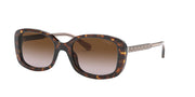 Coach HC8278 - Women's Sunglasses Rectangle Acetate - Dark Tortoise