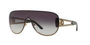 Versace VE2166 Sunglasses - Pale Gold / Grey Gradient