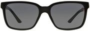 Versace Men's VE4307GB187 Square Non-Polarized Sunglasses- Black/Gold