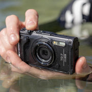 OM Digital Solutions Tough TG-7 12MP 4K 2160p Underwater Digital Camera, Black (V110030BU000)