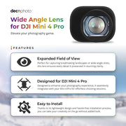 Deco Essentials Mini 4 Pro Wide Angle Lens
