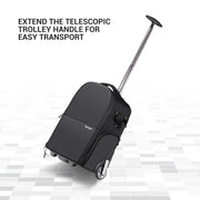 Deco Gear 3-in-1 Travel Camera Case - Waterproof Trolley, Backpack, Carry On Bag
