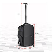 Deco Gear 3-in-1 Travel Camera Case - Waterproof Trolley, Backpack, Carry On Bag