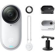 Insta360 GO 3S 128GB Tiny Mighty 4K Action Camera w/ 3Yr Warranty + Bike Accessory Bundle
