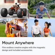 Insta360 GO 3S 128GB Tiny Mighty 4K Action Camera w/ 3Yr Warranty + Bike Accessory Bundle