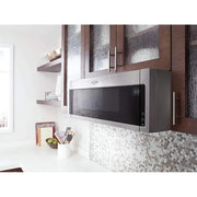 Whirlpool 1.1 Cu. Ft. Low Profile Over-the-Range Microwave Open Box