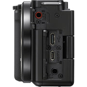 Sony ZV-E10 Mirrorless Vlog Camera Black + 16-50mm Lens Kit +Extended Warranty Bundle
