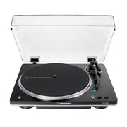 Audio-Technica AT-LP70XBT Fully Automatic Wireless Belt-Drive Turntable, Black/Silver