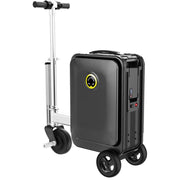 Airwheel SE3S Smart Rideable Suitcase Electric Luggage Scooter + 2 Year Protection Pack