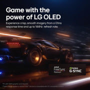 LG 65 Inch OLED evo G4 Series Smart TV 4K HDR (2024)