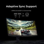 Deco Gear 34" 3440x1440 21:9 Ultrawide Curved Monitor, 180Hz, HDR10, 4000:1 Starter Bundle