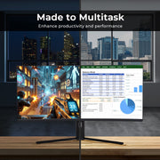 Deco Gear 34" 3440x1440 21:9 Ultrawide Curved Monitor, 180Hz, HDR10, 4000:1 Starter Bundle