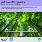 Hewlett Packard 524sw Series 5 23.8" FHD 1080p 16:9 5ms 100Hz IPS Dual Monitor Bundle
