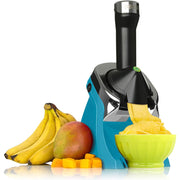 Yonanas Deluxe Vegan NonDairy Frozen Fruit Soft Serve Dessert Maker 200W, Teal