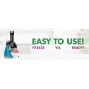 Yonanas Deluxe Vegan NonDairy Frozen Fruit Soft Serve Dessert Maker 200W, Teal