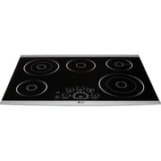 LG STUDIO Studio 30-inch Built-In Electric Cooktop with SmoothTouch™ Controls LSCE305ST