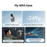 DJI Flip Fly More Combo with RC 2 Screen Remote Controller, Drone with 4K UHD Camera