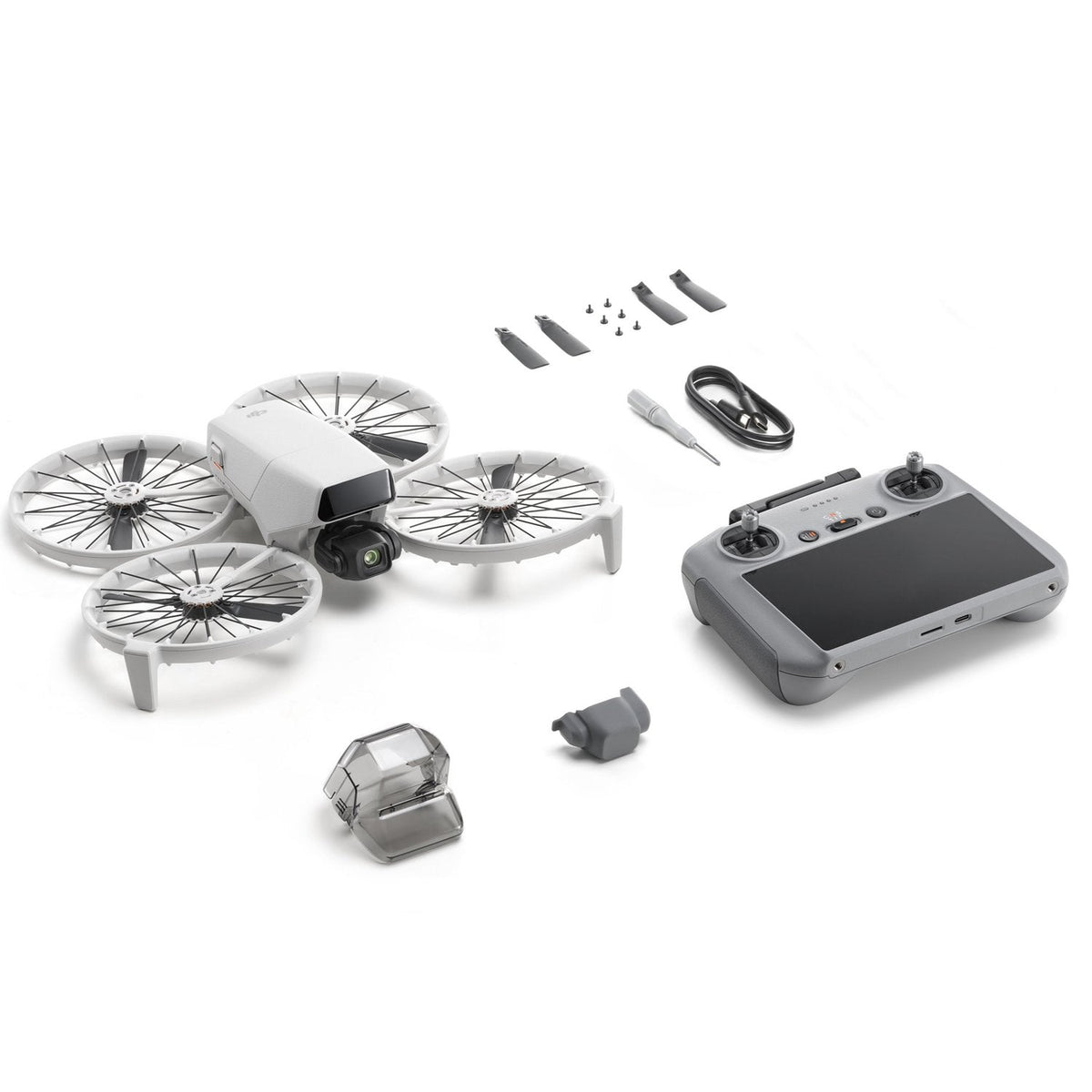 DJI Flip with RC 2 Screen Remote Controller, Follow Me Drone with 4K UHD Camera