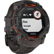 Garmin Instinct 3 50 mm GPS Smartwatch Solar with Light + 2 Yr Warranty Bundle