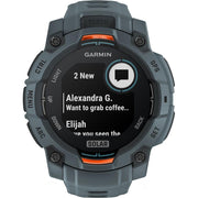 Garmin Instinct 3 45 mm GPS Smartwatch SOLAR Twilight with Accessories Bundle