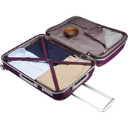 Samsonite Freeform Hardside Expandable Spinner Luggage 2PC Set(21/28-Carry-on/Large)Purple