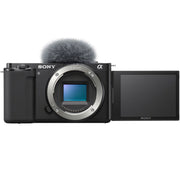 Sony ZV-E10 Mirrorless Vlog Camera Body + 16-50mm F3.5-5.6 Zoom Lens Kit Black Bundle