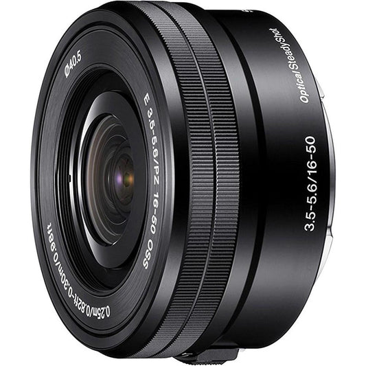 Sony ZV-E10 Mirrorless Vlog Camera Body + 16-50mm F3.5-5.6 Zoom Lens Kit Black Bundle