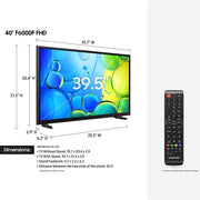 Samsung 40 inch 1080P FHD Smart TV F6000F (2025)