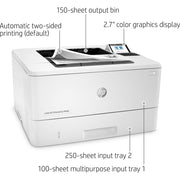 Hewlett Packard LaserJet Enterprise M406dn Monochrome Printer built-in Ethernet