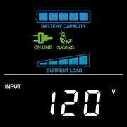 CyberPower 1500VA/1000W PFC Sinewave UPS System in Black- CP1500PFCRM2U