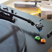 Audio-Technica Fully Automatic Wireless Belt-drive Turntable, White w/ 2 Yr Warranty Bundle