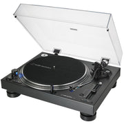 Audio-Technica AT-LP140XP Direct-Drive Professional DJ Turntable - (Black) with Rubber Mat