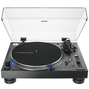 Audio-Technica AT-LP140XP Direct-Drive Professional DJ Turntable Black +Mat + 2YR Warranty Pack