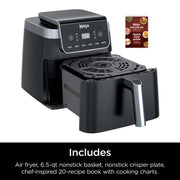 Ninja Air Fryer Pro XL 6in1 6.5Q Max Crisp Technology Nonstick Basket AF181 (Refurb)