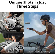 DJI Neo Drone Mini 4k Video Quadcopter CP.FP.00000184.01Open Box + 1 Year Warranty