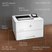 Hewlett Packard LaserJet Enterprise M507dn Monochrome Printer with built-in Ethernet