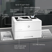 Hewlett Packard LaserJet Enterprise M507dn Monochrome Printer with built-in Ethernet