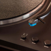 Audio-Technica AT-LP70X-BG Fully Automatic Belt-Drive Turntable Black/Silver +Mat +Cleaning Kit