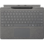 Microsoft Surface Pro Copilot+ PC Keyboard Cover with Slim Pen 2 Bundle, Platinum