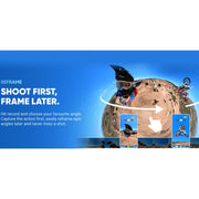 Insta360 X3 5.7K 360 Degree Action Camera in Black - CINSAAQ/B - Open Box