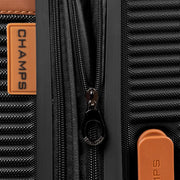 Champs Vintage III 3-Piece Luggage Set in Black - S1033-BLACK