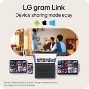 LG Gram 15.6" Intel Ultra 7 32GB/1TB SSD Laptop Open Box with 1 Year Warranty