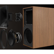 Klipsch The Sevens 6.5" Speakers Bluetooth Walnut Pair Open Box + 1 Yr Warranty