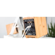 Kanto YU2WALNUT Powered Desktop Speakers Walnut/Noyer (Open Box) + 1 Year Warranty