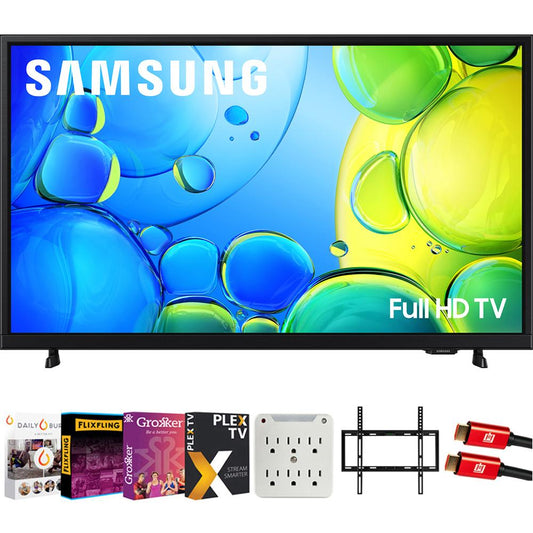 Samsung 32 inch 1080P FHD F6000F Full HD Smart TV (2025) with Movies Streaming Pack