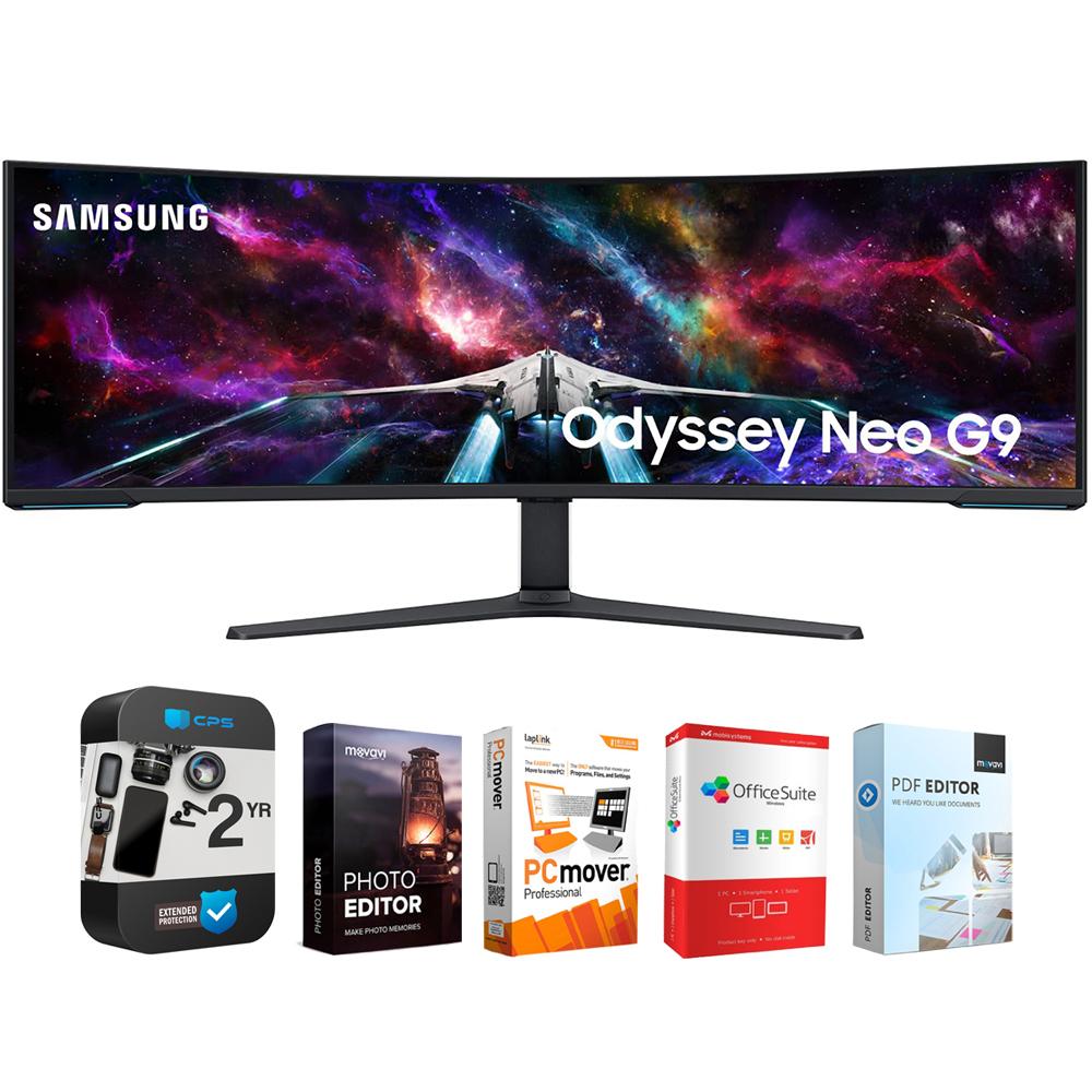 Samsung 57" Odyssey Neo G9 Dual 4K Curved Gaming Monitor + 2 Year Protection Pack